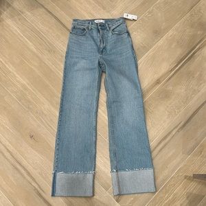 Abercrombie wide leg Jeans